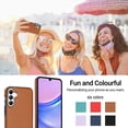 thumbnail image 6 of Dteck Case for Samsung Galaxy A05S,Luxury PU Leather Soft TPU Phone Case Shockproof Protective Slim Back Cover,Brown, 6 of 6