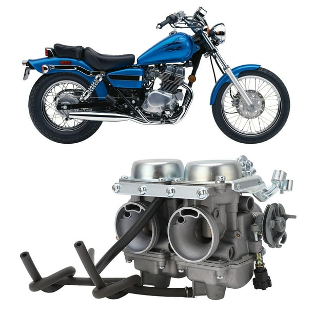 Dual Carb Assy Wearproof Motorcycle Carburetor Practical For