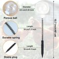 thumbnail image 2 of DPTALR 2 Sets Feeder Chicken Feeder Chicken Toy With Spring Chicken Slow Feeder Boredom Repels Stay In A Good Mood For Chickens Poultry 40 Cm, 2 of 6