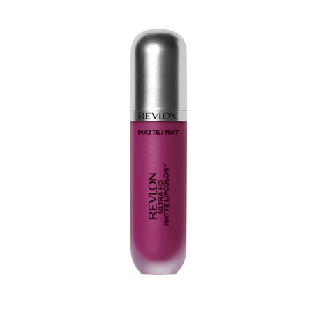 Revlon Ultra HD Matte Lipcolor, Velvety Matte Liquid Lipstick, 0.16 oz - 665 Intensity