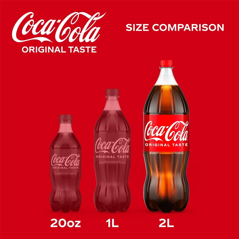 Coca-Cola Soda Pop, 2 Liters Bottle
