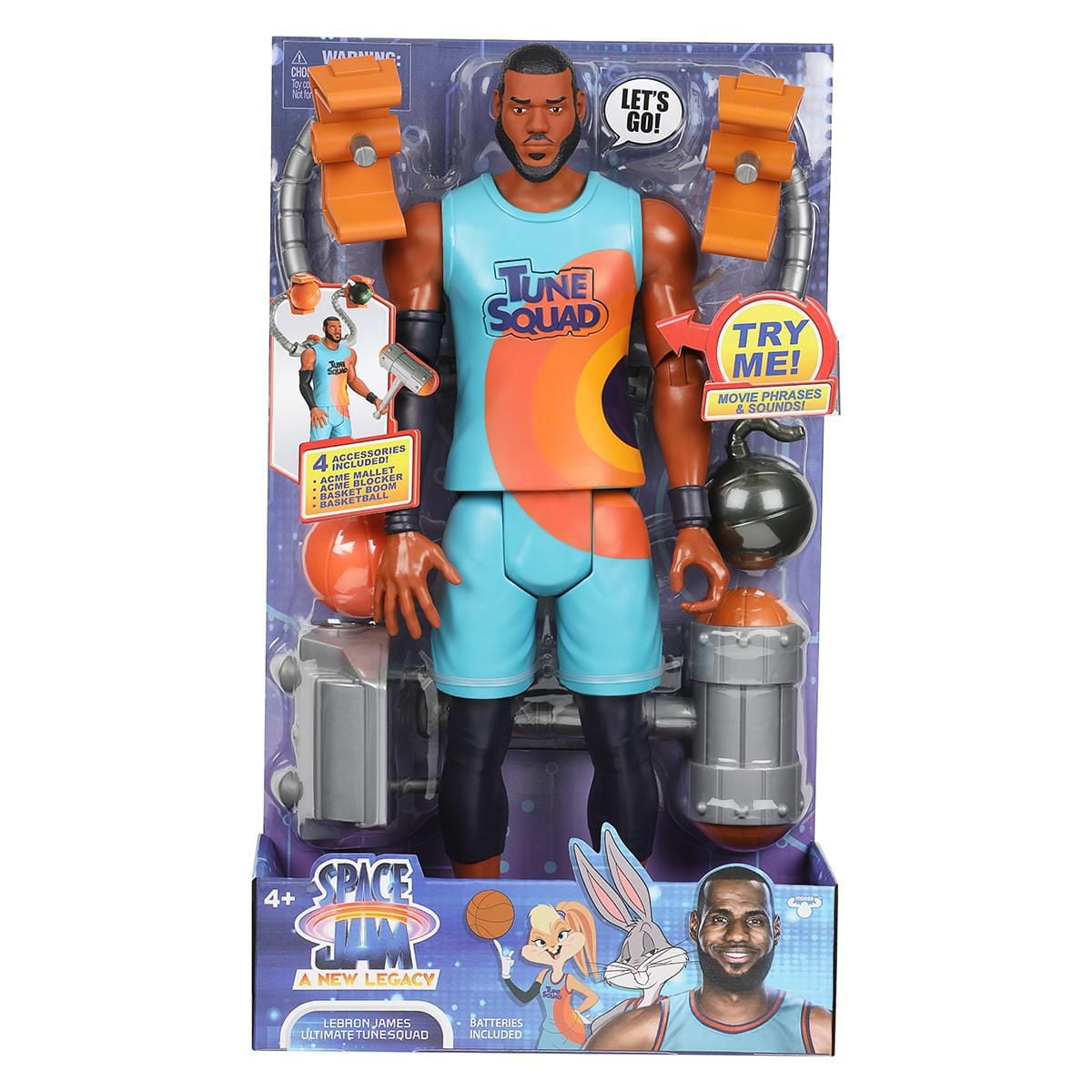 SPACE JAM S1 DELUXE LEBRON  BIG FIG