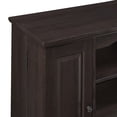 thumbnail image 2 of 42" Highboy Wood TV Media Stand Storage Console - Espresso, 2 of 6