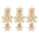 thumbnail image 1 of 3 Unids Flor delicada Clips para el cabello Mujeres Pelo Barrettes Moda Decoraciones para el cabello, 1 of 5