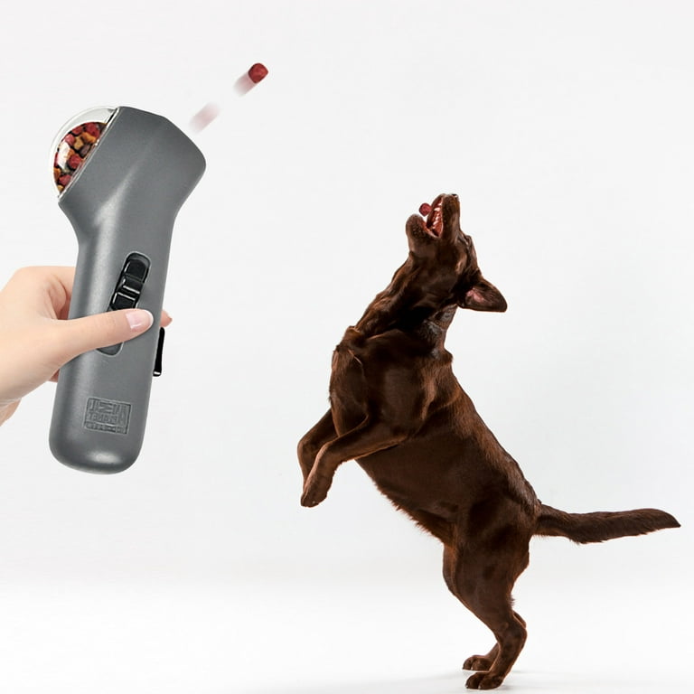 QISIWOLE Pet Treat Launcher Dog Food Catapult Dog Stuff Puppy Snack  Shooter Feeder Pet Training Dispenser Toys Dog Interactive Toys Gifts for  Dog