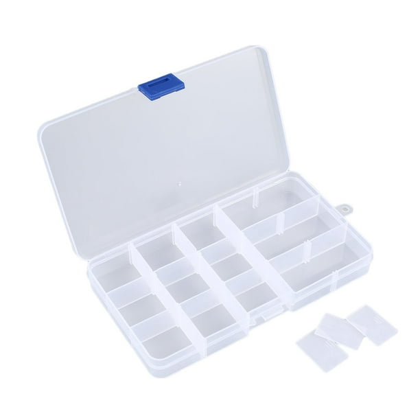 8 Slots Cells Portable Jewelry Tool Box Storage Box Container Ring  Electronic Parts Screw Beads Organizer Plastic Case Toolbox, Tool Boxes -   Canada