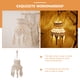 thumbnail image 4 of GOOHOCHY Tombre de lámpara macrame de tejer techo de techo ajustado de sombra colgante colgante de luz, 4 of 7