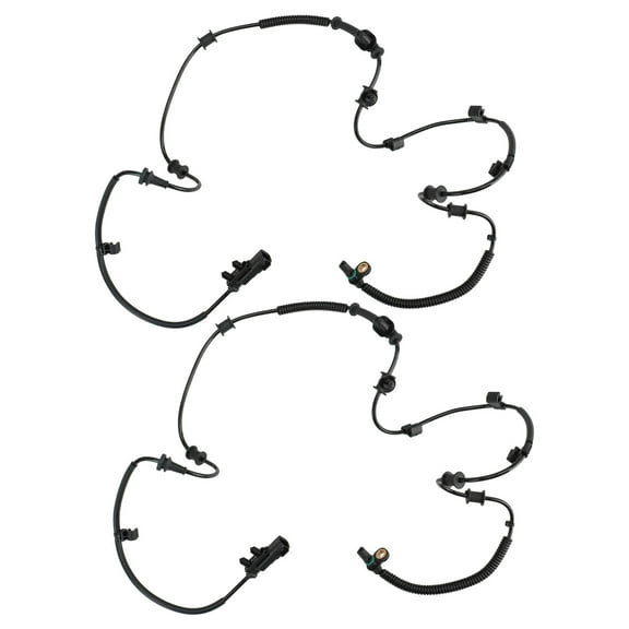 TRQ Front ABS Wheel Speed Sensor Set For 2020-2022 Jeep Gladiator 19-22 Wrangler BSA14084