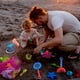 thumbnail image 5 of ColoMX Juego de herramientas de playa 8 piezas de arena Sifter de jardinería de playa Disturging Hallazgo de conchas de rocas Sandas de arena Regalo Beach Sand Play Juguetes para al aire libre, 5 of 7