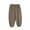 1#Khaki, variant on Kiijoy Toddler Boys Baggy Pants Elastic Casual Trousers Active Pants, Sizes 3-4