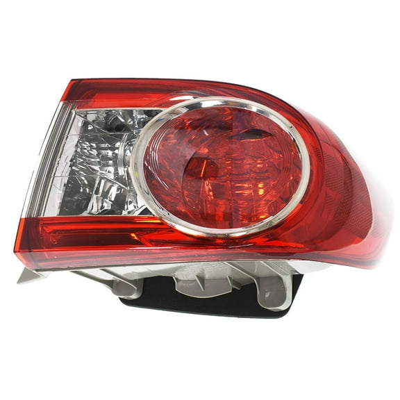 Genrics Right Side Tail Light Replacement for Toyota Corolla 2011 2012 2013 Rear Tail Light Lamp Assembly 8155002580 TO2805111 Passenger Side