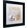 thumbnail image 2 of Trademark Fine Art "Painted Sea IV" Canvas Art by Color Bakery White Matte, Black Frame, 2 of 4