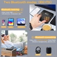 thumbnail image 3 of Reproductor de CD portátil MONODEAL Bluetooth con altavoces y FM, 3 of 8