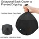 thumbnail image 3 of ZHAOCHENG Pack de 15 bolsas de basura pequeñas biodegradables para encimera negro, 3 of 5