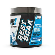 BPI Sports Best BCAA Powder, Blue Raspberry, 10.58 Ounce
