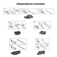thumbnail image 3 of Juego 2 Plumas Limpiaparabrisas Curvas negro 21 & 28 Pulgadas Hella Varias Medidas, 3 of 4
