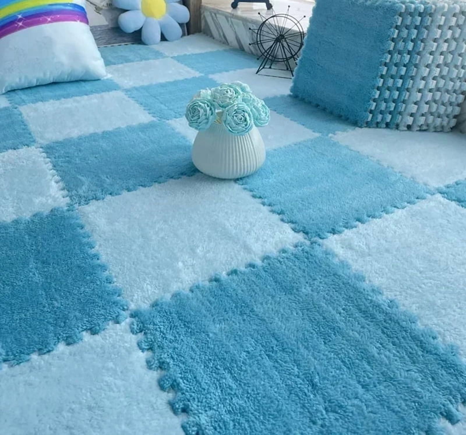 10/20Pcs Soft Plush Children's Mat Baby Play Mat Baby Toys Eva Foam Puzzle Carpet in Children's Room Keep Warm Playmat Floor Mat