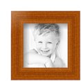 thumbnail image 2 of ArtToFrames 4" x 4" Honey Picture Frame, 4x4 inch Brown Wood Poster Frame (WOM-4093), 4 Pack, 2 of 7