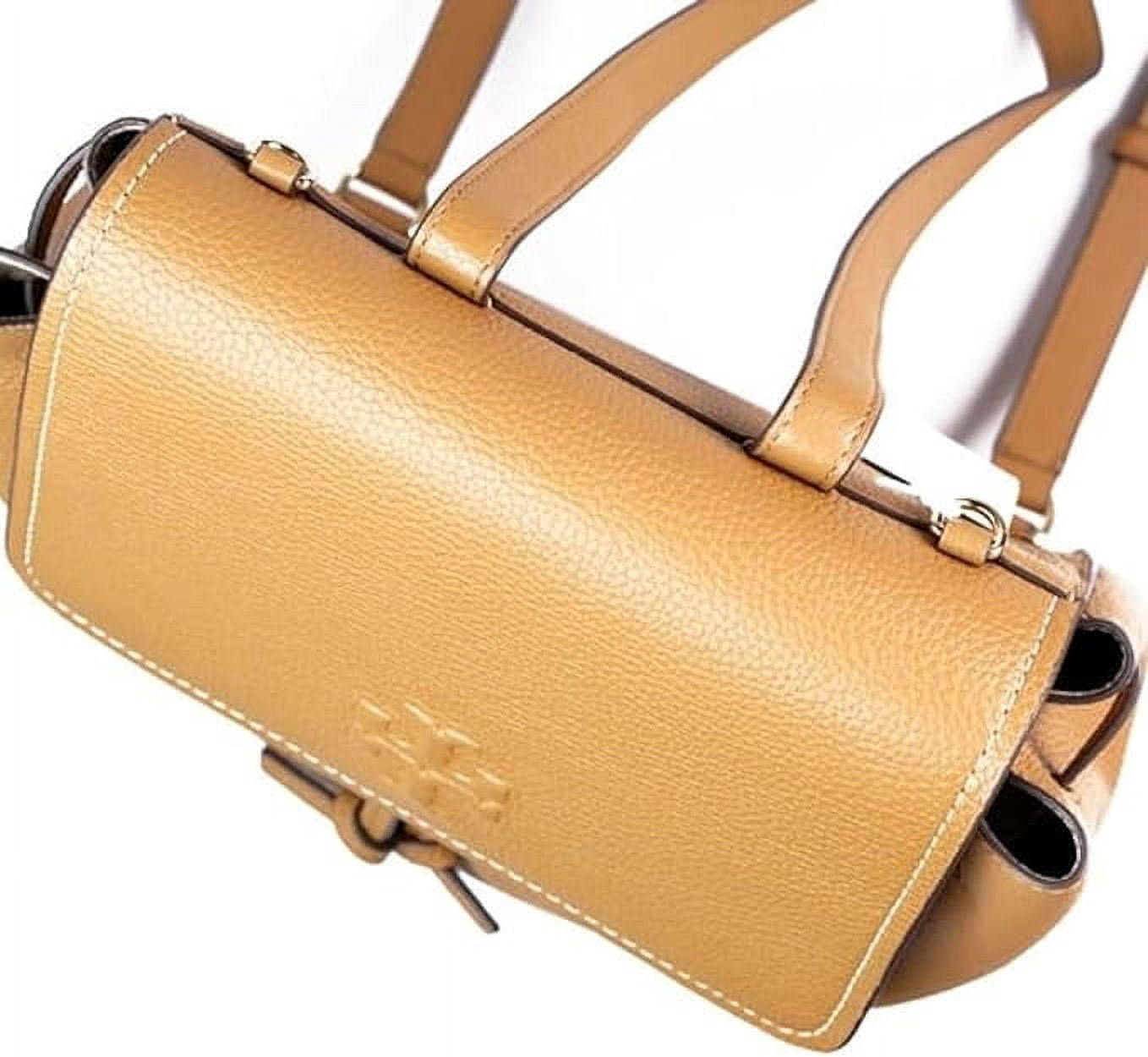 Tory Burch 145920 Thea Tan With Gold Hardware Pebbled  display picture 1