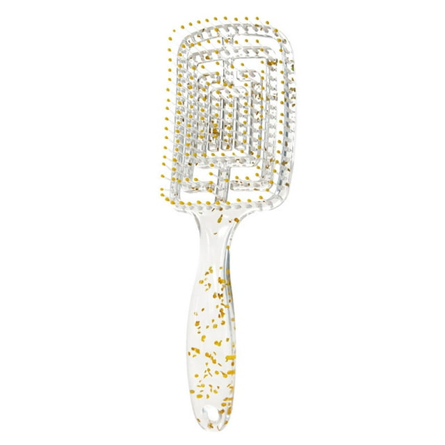 Brosse de Massage Ventilée, Brosse à Cheveux Ventilée pour Évent Brosse à Palette Design Surélevé