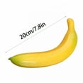 thumbnail image 2 of LAMIRO Bananas Bunch Lifelike Banana Cluster Decoration Fruits Bananas Model Photography Props Kitchen Party Decoration, 2 of 4