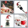 thumbnail image 4 of LOLIPPYY 2Pcs Portable Christmas Wine Stoppers Metal Bottle Sealers with Airtight Design for Wine, 4 of 8