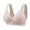 Rose Gold, variant on Comfortable Wireless Front Closure T Shirts Bras for Women Senior Soft Breathable Bra Comfort Breathable Supportive Bralettes Beige 38