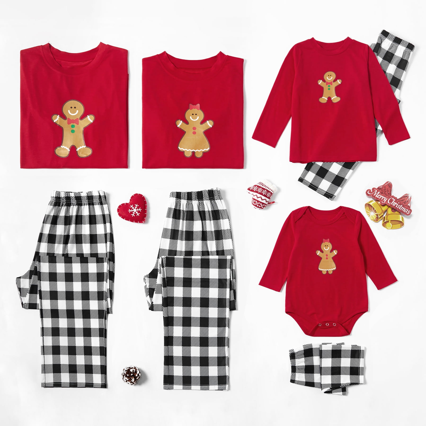 gingerbread man pj pants