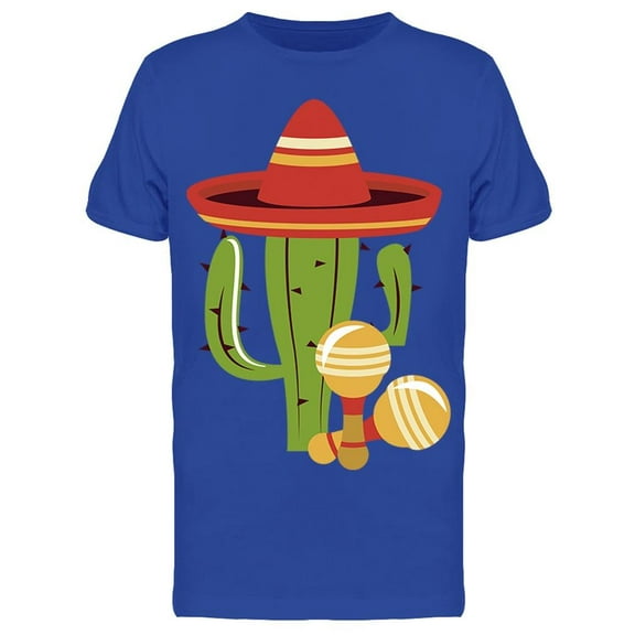 Cactus And Maracas Tee Men's -Image by Shutterstock