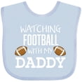 thumbnail image 3 of Inktastic Watching Football with My Daddy Boys or Girls Baby Bib, 3 of 4