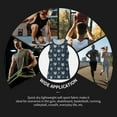 thumbnail image 7 of Gukieu Cute Christmas Tree Raccoon Print Men's Quick Dry Fitness Vest, Round Neck Sleeveless Fitness Bodybuilding Top-Small, 7 of 7