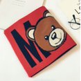 thumbnail image 1 of Parent-Child Dog Bear Animal Kids Scarves Korean Christmas Winter Classic Double-Sided Thick Cashmere Women Girls Wholesale, 1 of 4