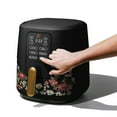 thumbnail image 5 of Beautiful 6 Qt Air Fryer with TurboCrisp Technology, Wildflower by Drew Barrymore, Black, 5 of 11