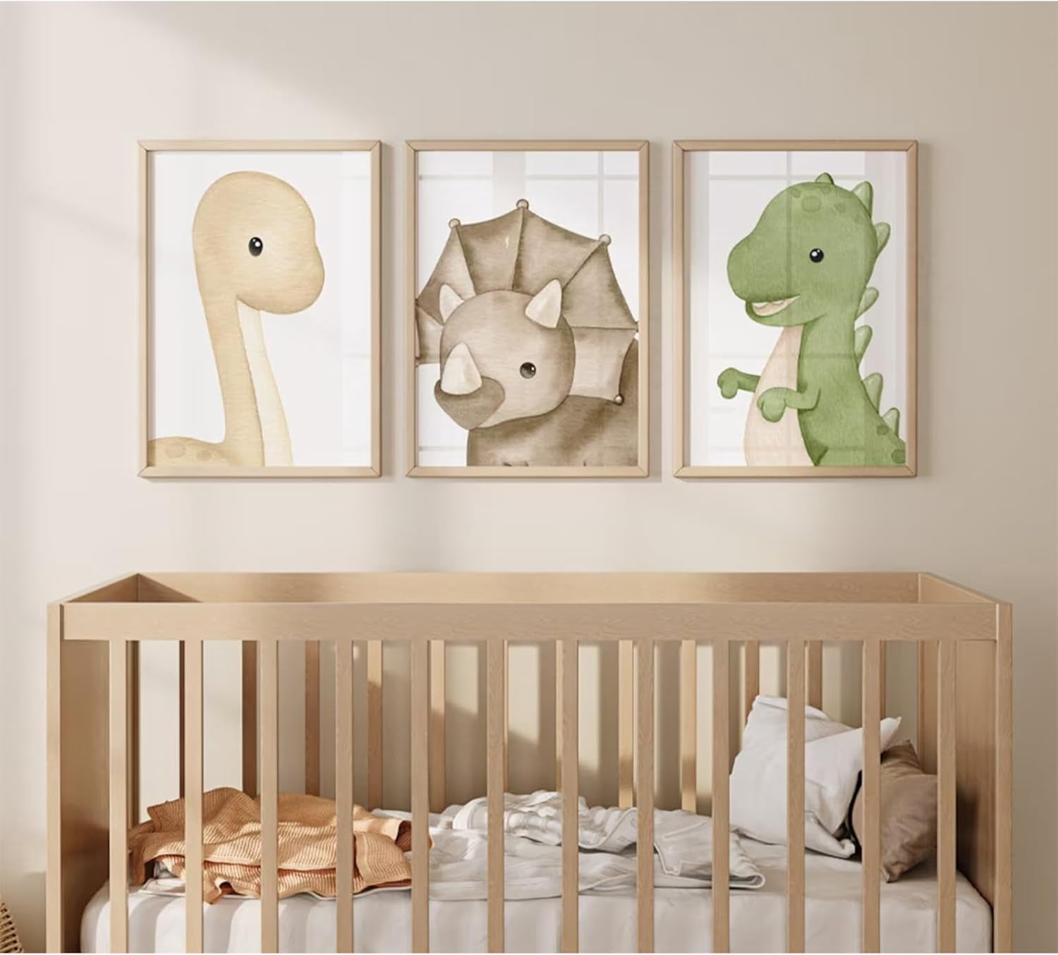 Dinosaur Wall Art Kids Boys Room poster Wall Decor Dino Nursery Wall Art Pictures Baby Dinosaur Poster Prints for Boys Bedroom BathroomSet of 3