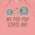 thumbnail image 4 of Inktastic My Pap Pap Grandpa Loves Me Boys or Girls Baby Bodysuit, 4 of 5