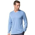 thumbnail image 2 of Maevn Uniforms Mens Modal Knit Curved V-Neck Underscrub Top Large Taupe, 2 of 2