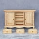 thumbnail image 3 of Armario de madera Dollhouse en miniatura a escala 1:12 con 2 puertas, 3 of 3