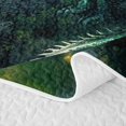 thumbnail image 5 of meiyoeat Valley Green Dragon Quilt King for Boys Men, Castle Ancient Animal King Coverlet Set, Grey Green, 3pcs, 1 Comforter and 2 Pillowcases, 5 of 7