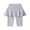 Light gray, variant on Toddler Kids Girls Baby Leggings with Ruffle Tutu Skirt Pants Culotte Girls Bottoms Dress