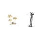 thumbnail image 1 of Escultura De Golfista Con Hojas, Adorno Moderno De Resina Para Estantería, Ideal Para Dormitorio, Regalo De Inauguración, Coleccionable Navideño, Decoración Para Amantes Del Golf., 1 of 8