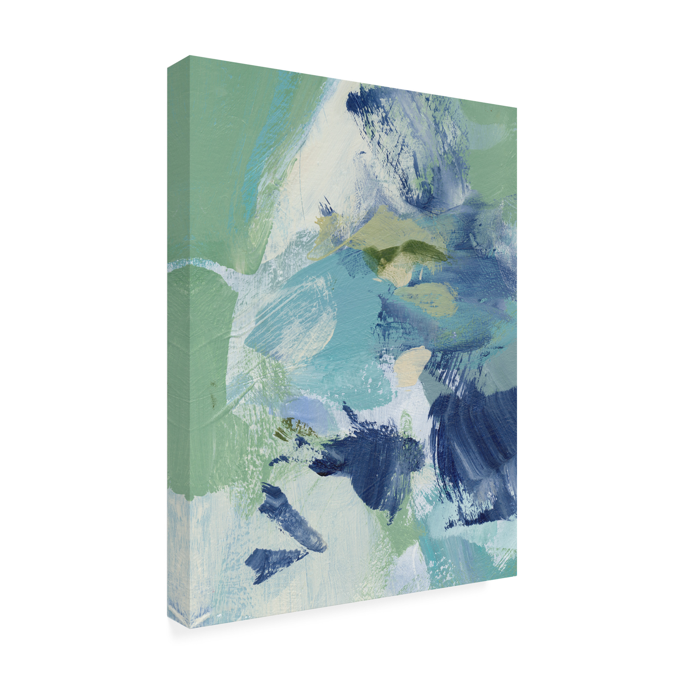 Christina Long 'Northern Lights Abstract II' Canvas Art