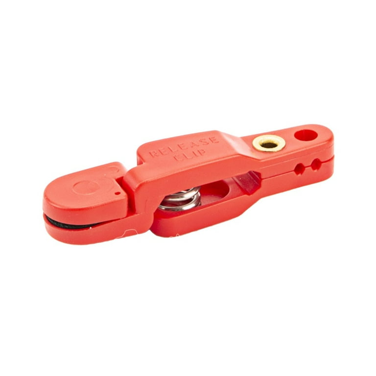 Ochine 10pcs Heavy Tension Snap Release Clips for Weight,Planer Board,Kite,Offshore Fishing, Red