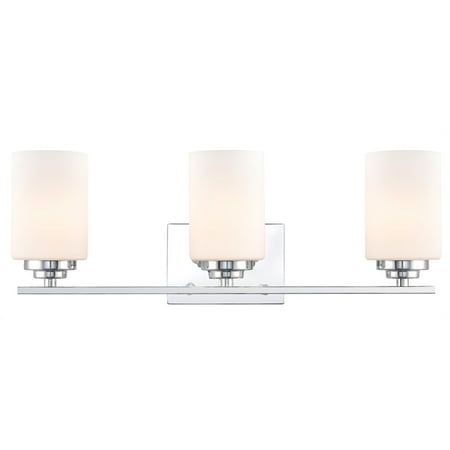 

Millennium Lighting 3 Light Metal Vanity Light- Silver