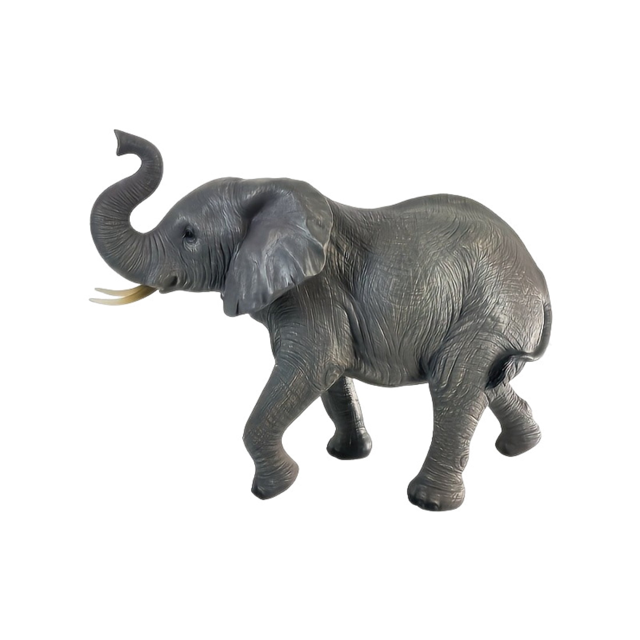 GDF Studio Elephant Resin Indoor/Outdoor Guardian Statue, Weather-Resistant Decor Figurine for Garden & Courtyard