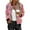 Multicolor B, variant on IFNWSV Lightweight Bomber Jacket Women Zip Up Long Sleeve Hoodless Jacket with Pocket Open Front Casual Outerwear