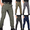 Green, variant on Mens Cargo Pants Elastic Waist Quick Dry Waterproof Multi-Pocket Outdoor Hiking Pants