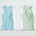 thumbnail image 3 of Flmei 3-15T Girls Camisole Tank Tops for Toddler Kids Sleeveless Undershirts Comfy Cotton Summer Underwears for Juniors, 3 of 9