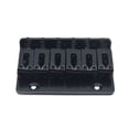 thumbnail image 4 of Homgeek 6 String 65mm Metal Fixed Guitars Hardtail Saddle Bridges Guitar Tailpiece Bridges Electric Guitar Accessory, 4 of 6