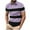 Purple1, variant on Jalioing Men's Pullover Golf Shirt Classic Striped Short Sleeve Collared T Shirt Summer Casual Button Tee Shirt