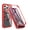 Red, variant on Dteck for iPhone 17 Case with Screen Protector, Compatible with MagSafe Accessory, Full Body Camera Protection Rugged Silicone Hybrid Slim Clear Phone Case, Red